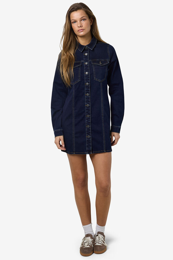 Noisy May Vestido vaquero corto azul