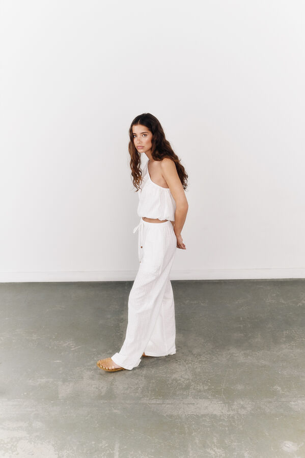 High Spirits Calças goiaba branco