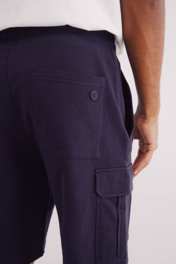 Springfield Bermuda cargo azul