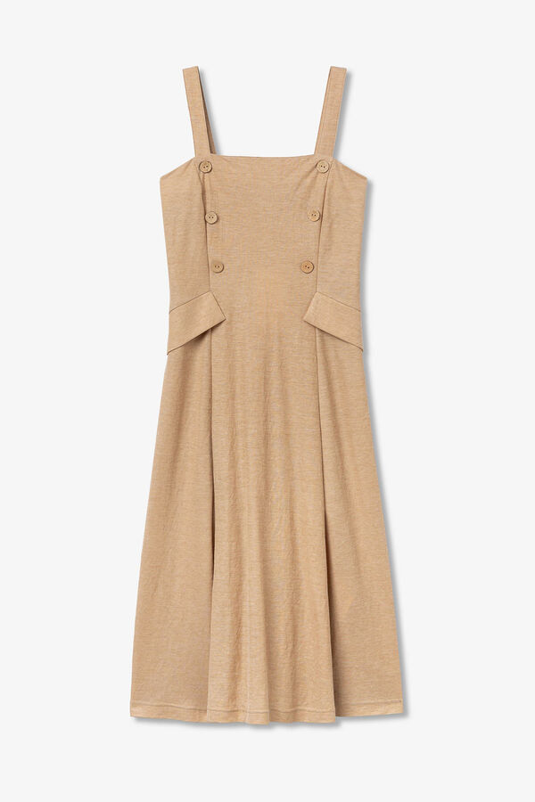 Tiffosi Vestido de malha cru