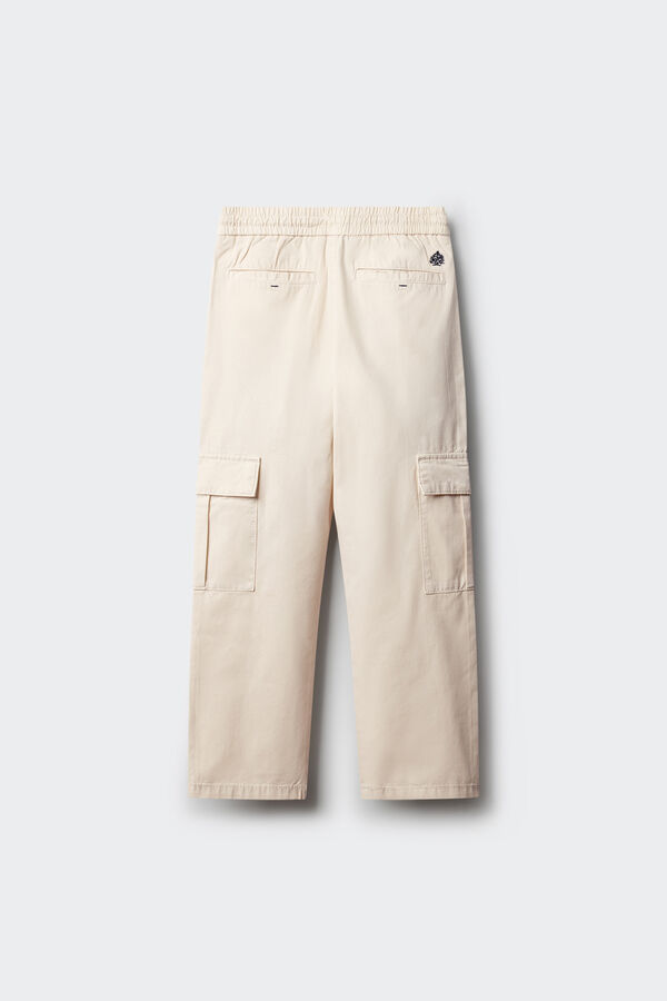 Springfield Kids Chino cargo ni&ntilde;o beige