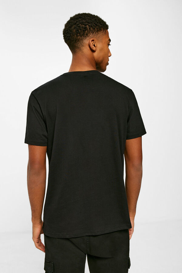 Springfield Camiseta b&aacute;sica &aacute;rbol negro