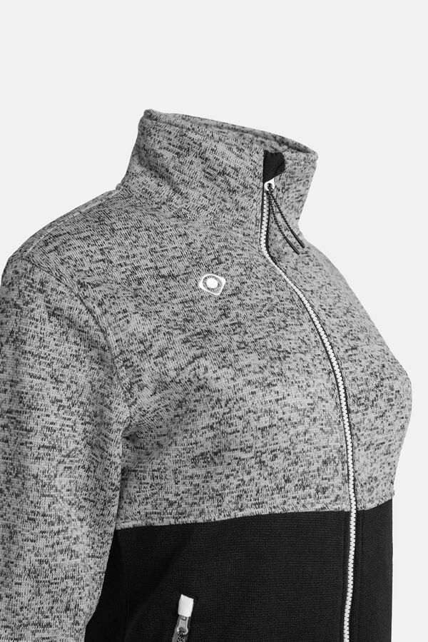 Izas Chaqueta polar plampa w negro