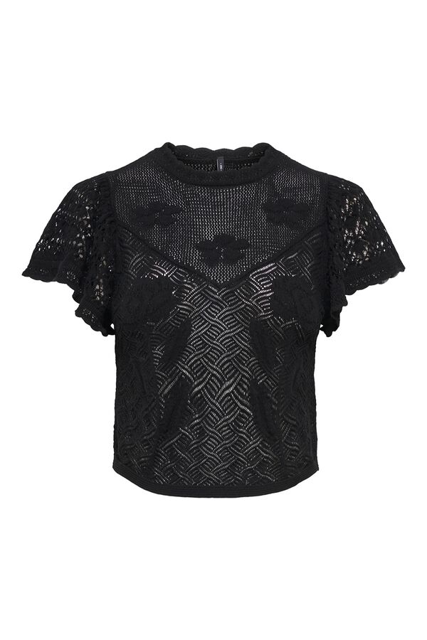 Only Top punto estructura negro