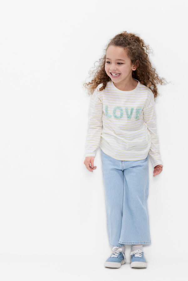 Springfield Kids Camiseta "Love" ni&ntilde;a amarillo