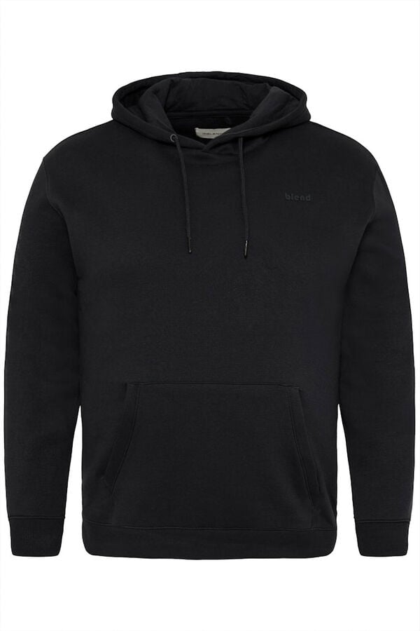 Blend PLUS Sweatshirt com capuz preto