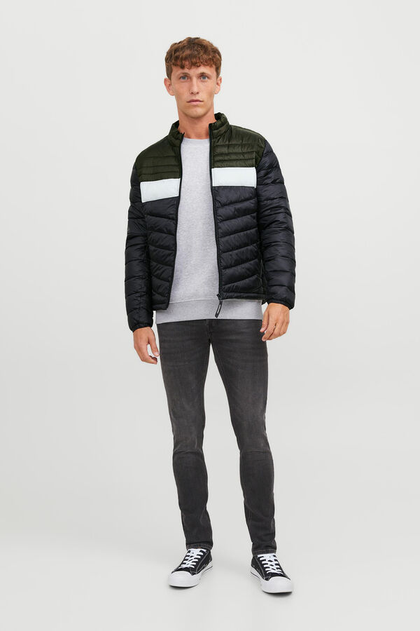 Jack & Jones Chaqueta acolchada tipo puffer verde