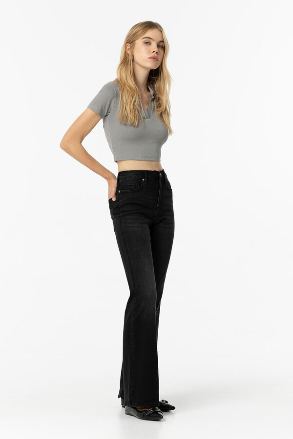 Tiffosi Jeans Zoe Flare negro