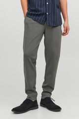 Springfield Pantalón chino gris medio