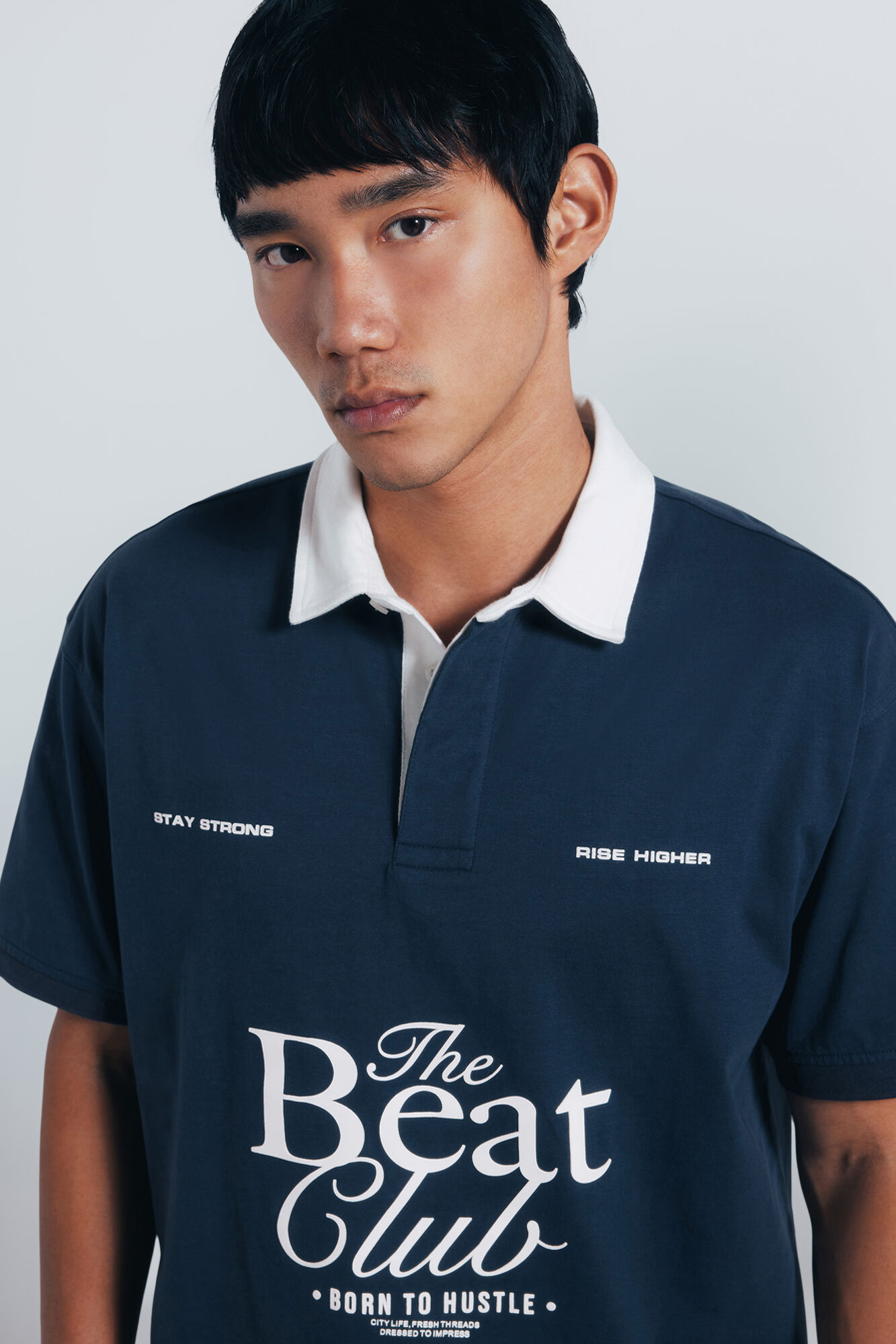 Springfield Polo rugby textos boxy fit