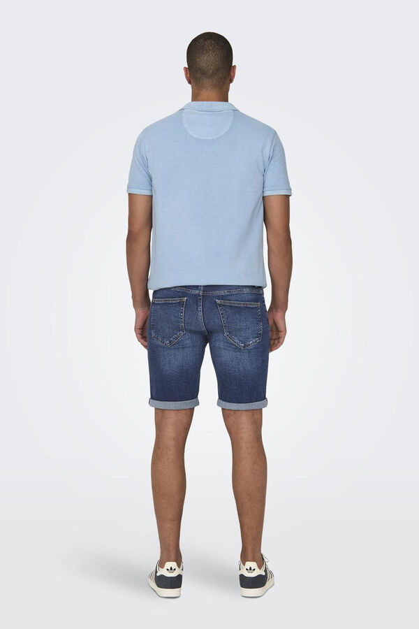 Only & Sons Bermudas denim azul