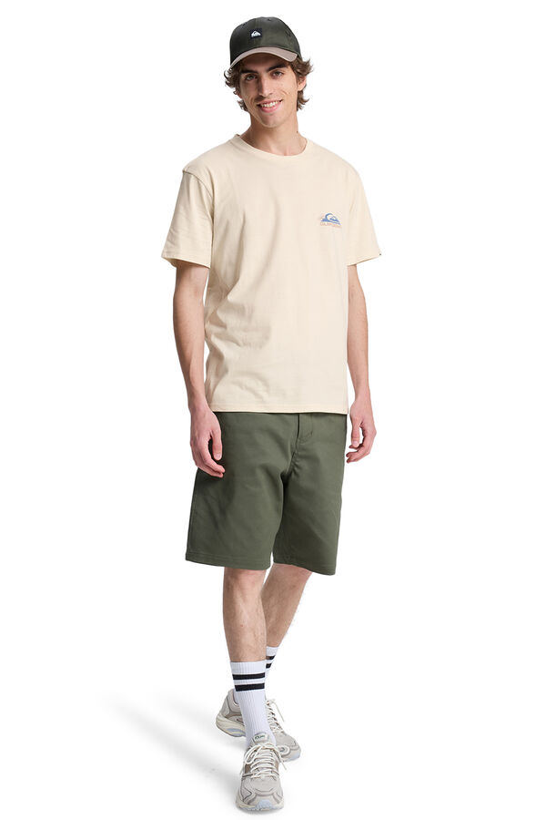 Quiksilver T-shirt manga curta branco