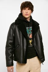 Springfield Cazadora perfecto doble faz negro