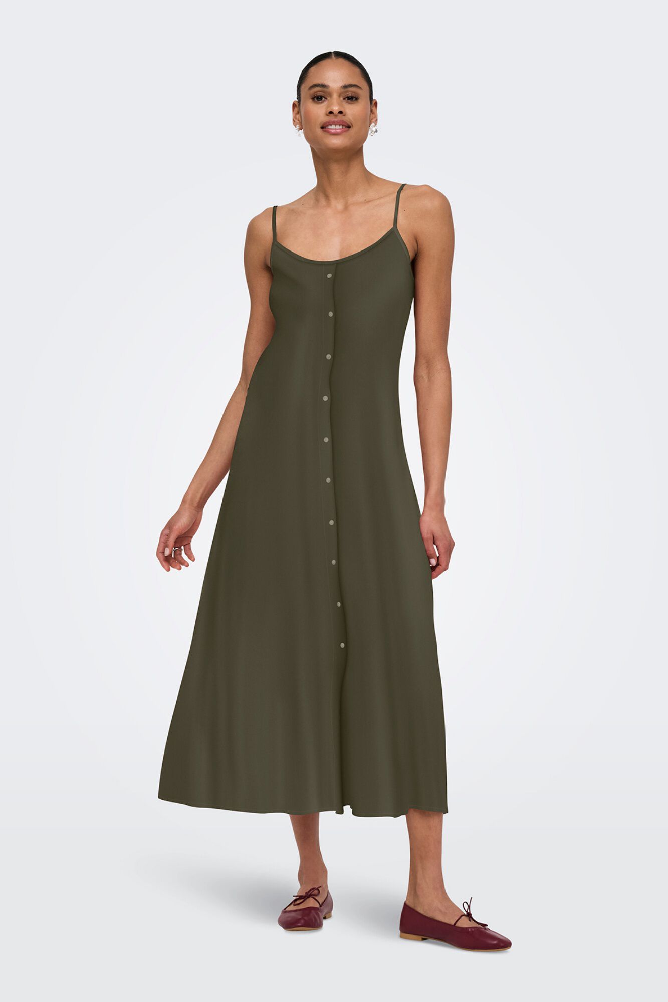 Only Vestido largo tirantes