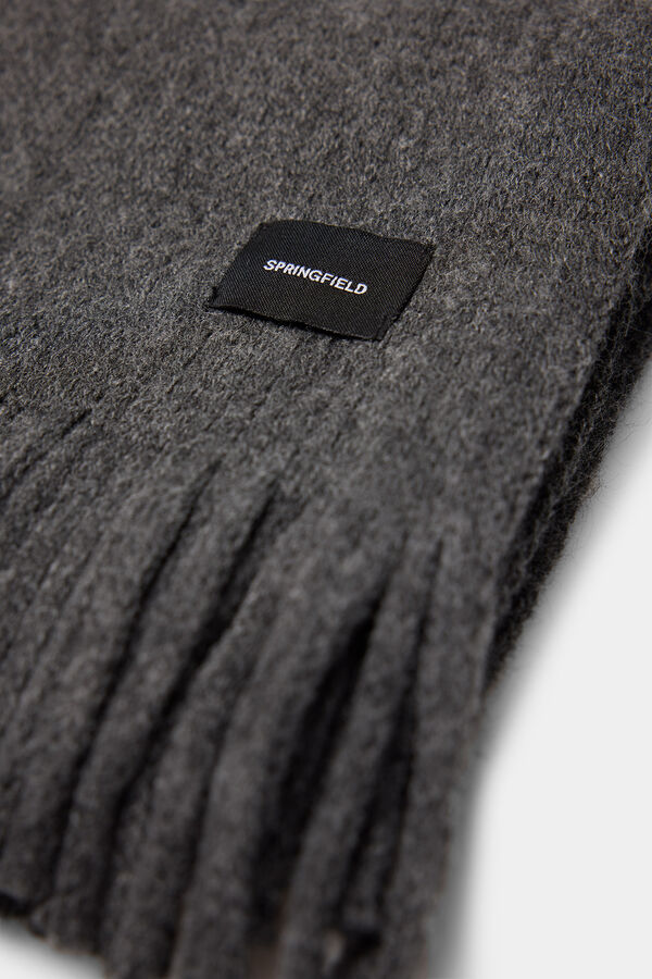 Springfield Cachecol b&aacute;sico cinza melange cinzento