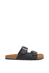 Jack & Jones PLUS Sandalias con doble hebilla negro