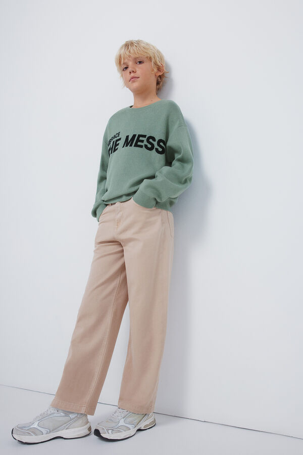 Springfield Kids Jersey "The mess" ni&ntilde;o verde