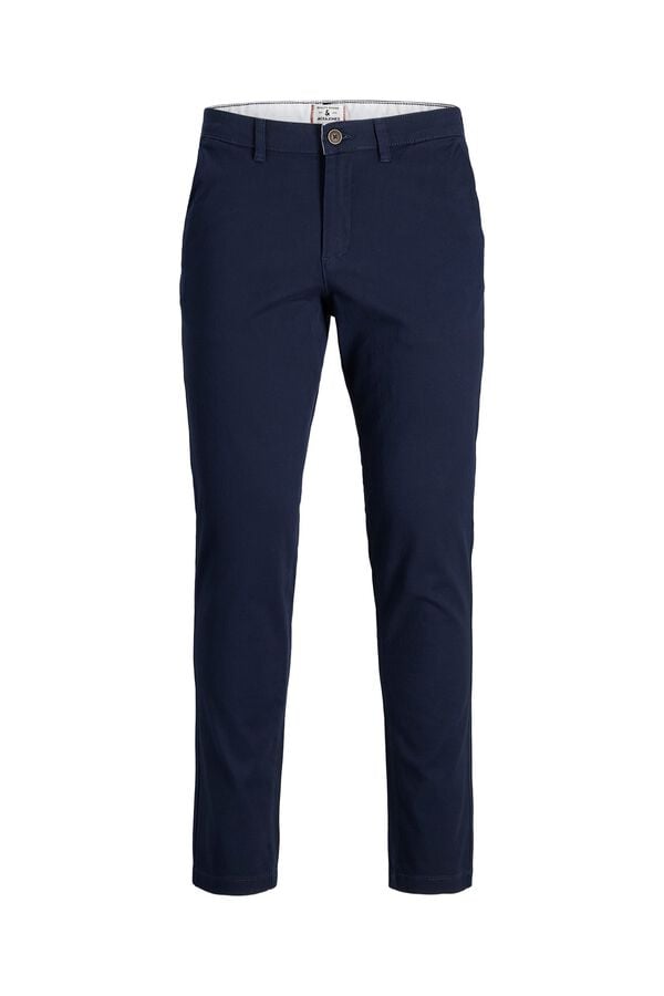 Jack & Jones Pantal&oacute;n chino slim azul
