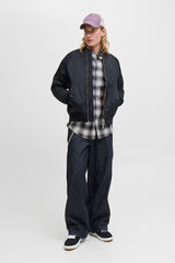 Jack & Jones Camisa cuadros negro
