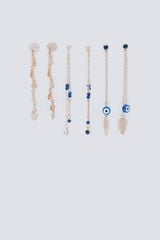 Springfield Pack pendientes largos boho amarillo