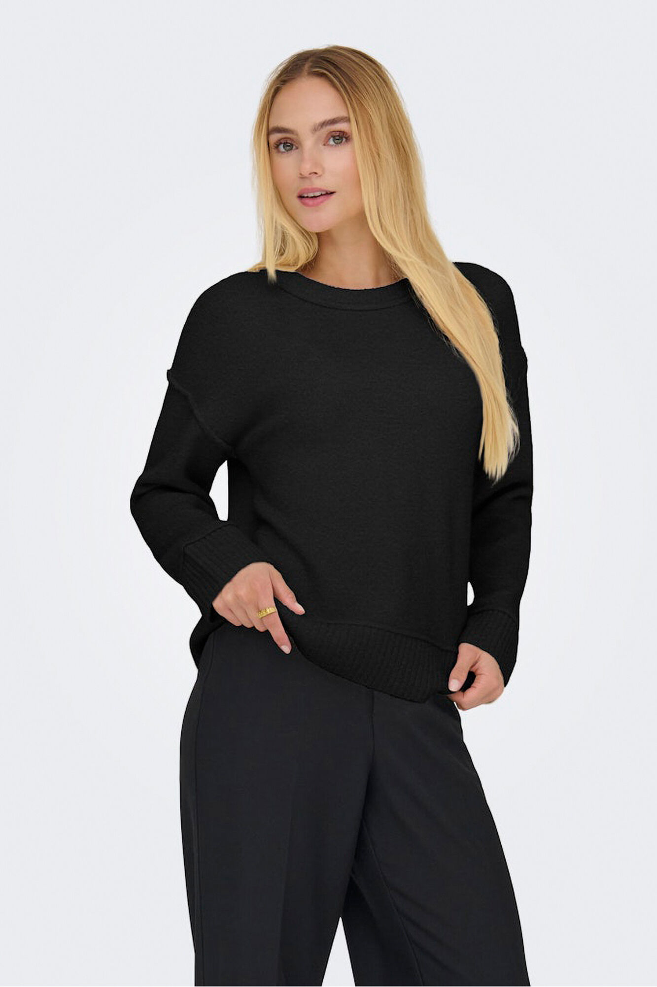 Only Camisola com costuras marcadas