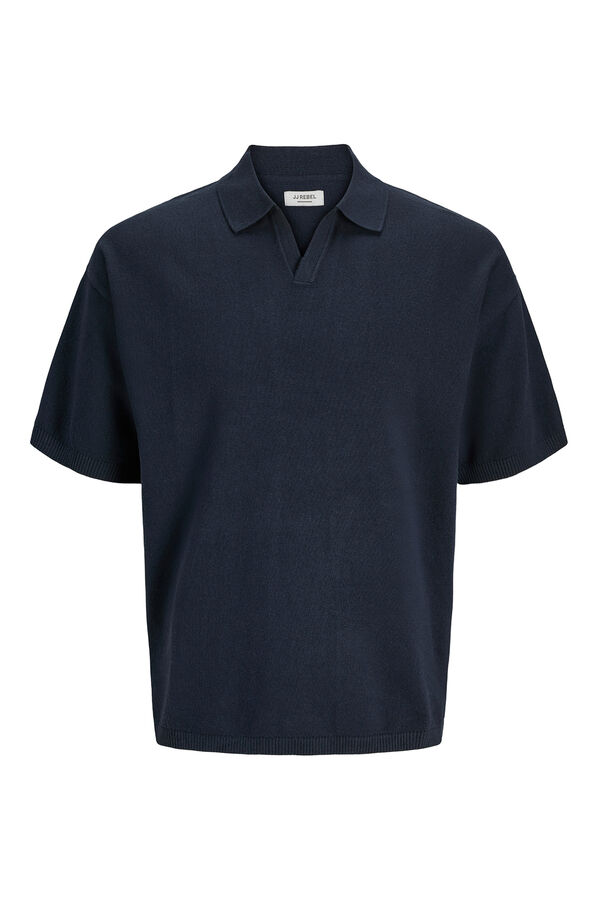 JJ REBEL Polo regular fit azul