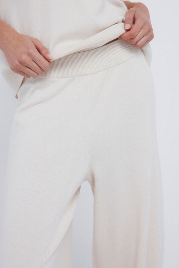 Springfield Cal&ccedil;a culotte de malha camel