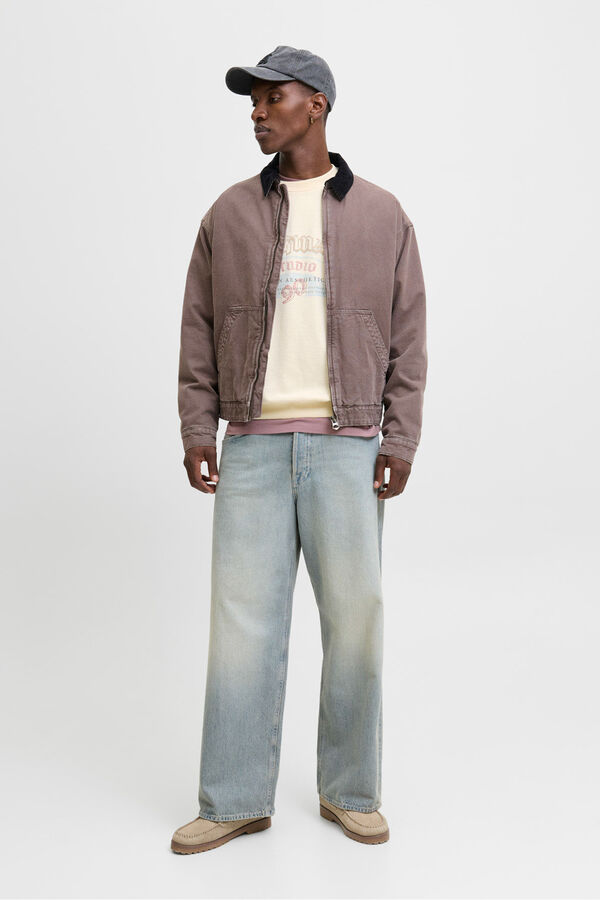 Jack & Jones Sweatshirt original do est&uacute;dio branco