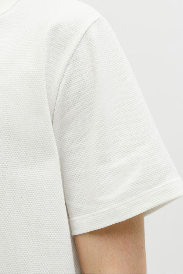 JJ REBEL Polo regular fit blanco