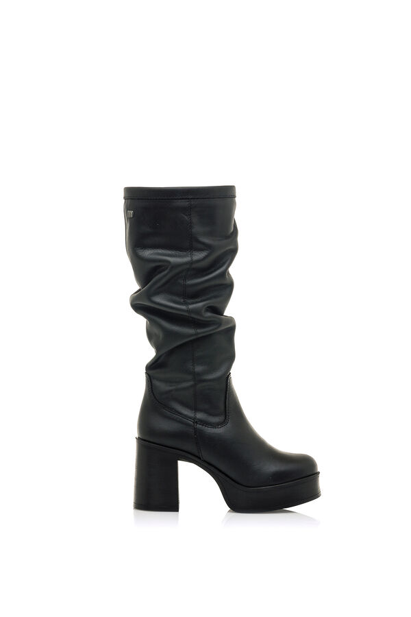 MTNG Botas ca&ntilde;a alta Sixties negro