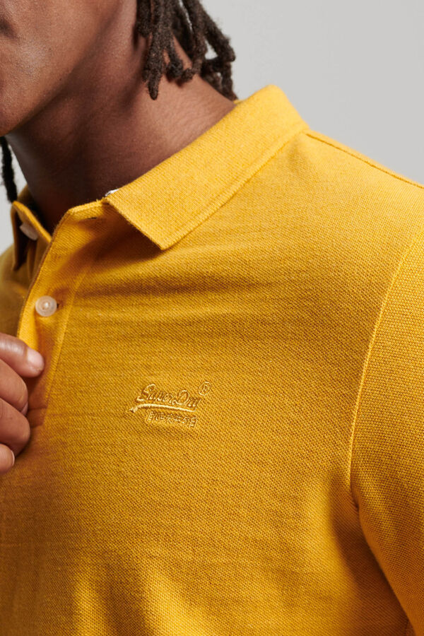 Superdry Classic Piqu&eacute; Polo Superdry amarillo