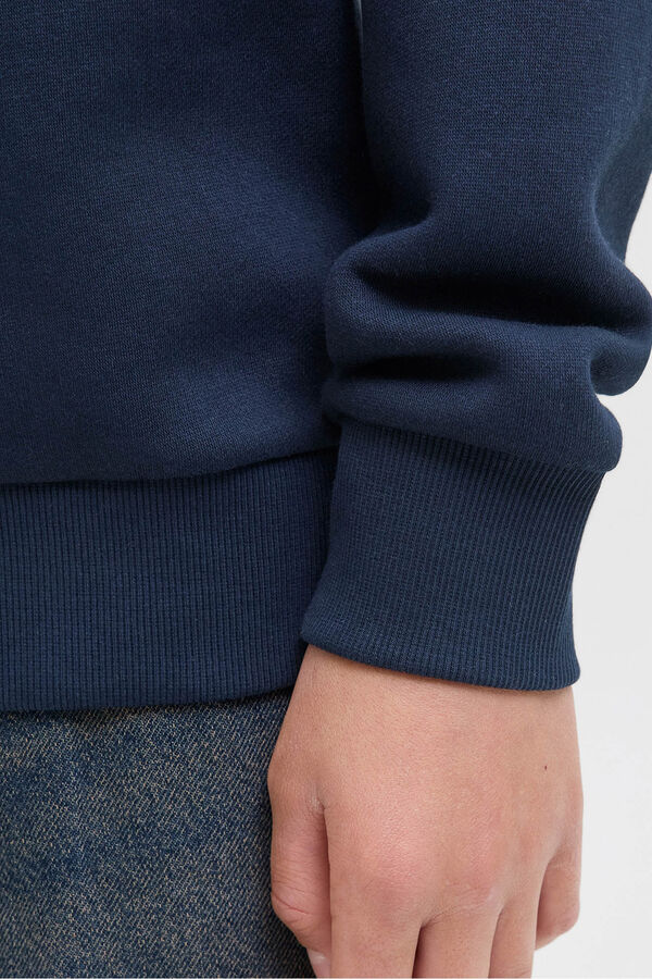 Jack & Jones Junior Sweatshirt logo grande azul