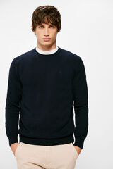 Springfield Jersey básico coderas azul