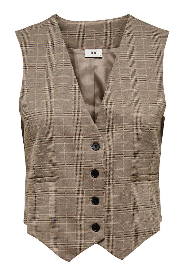 JDY Colete de vestir  cinzento