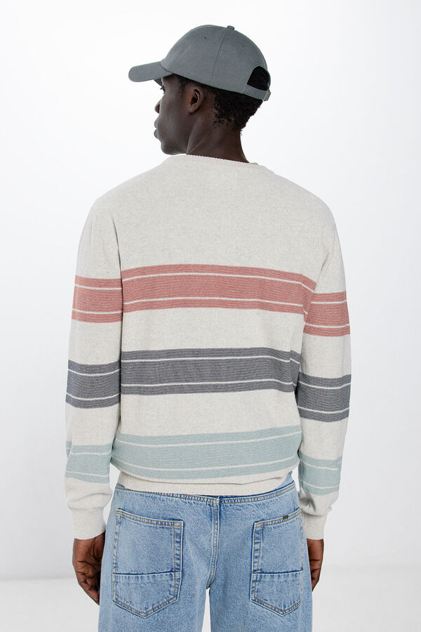 Springfield Jersey rayas color gris