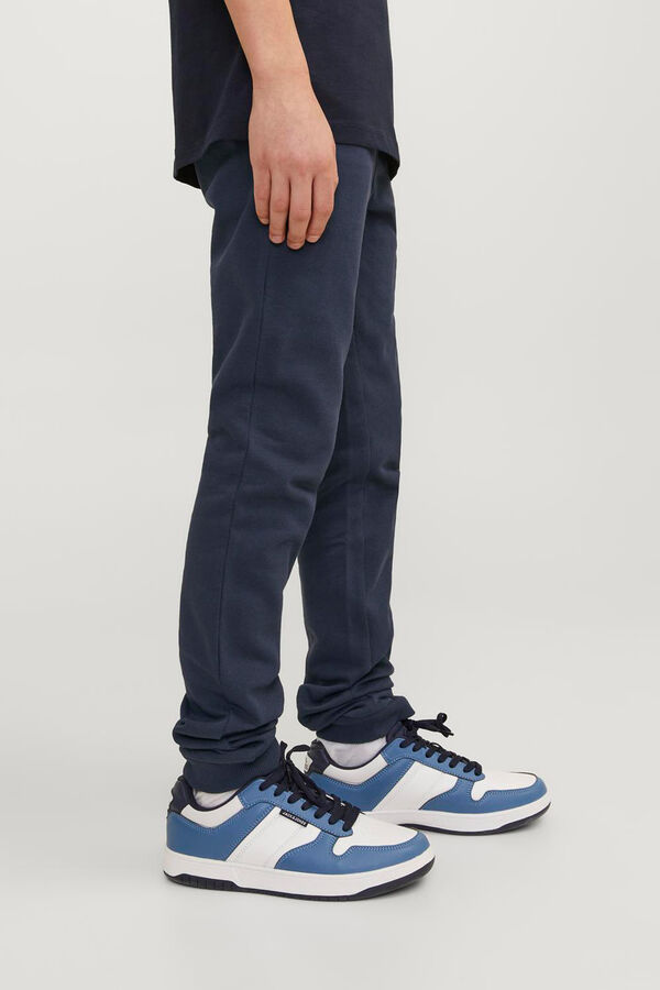 Jack & Jones Junior Cal&ccedil;a jogger slim fit de algod&atilde;o azul
