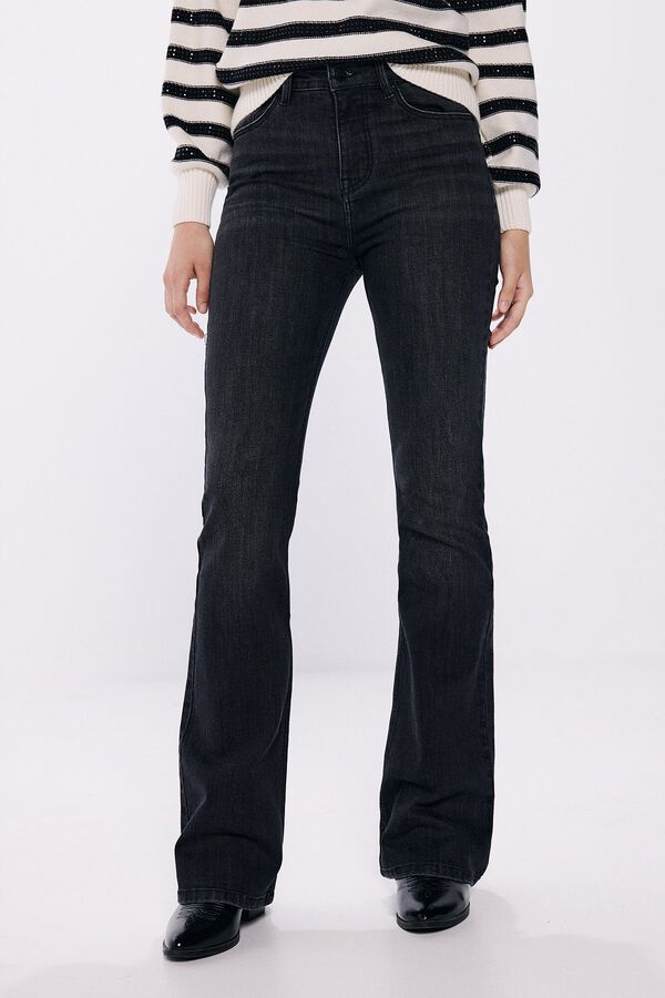 Springfield Jeans boot cut negro