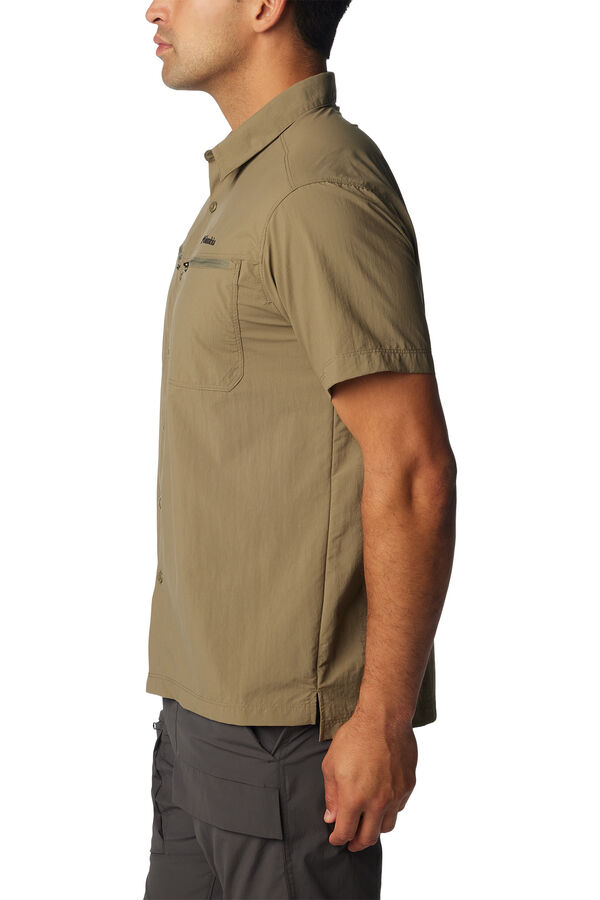 Columbia Camisa para homem de manga curta Columbia Mountaindale&trade; Caqui escuro