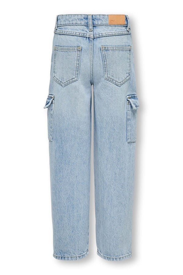 Only Girls Vaquero cargo ni&ntilde;a azul