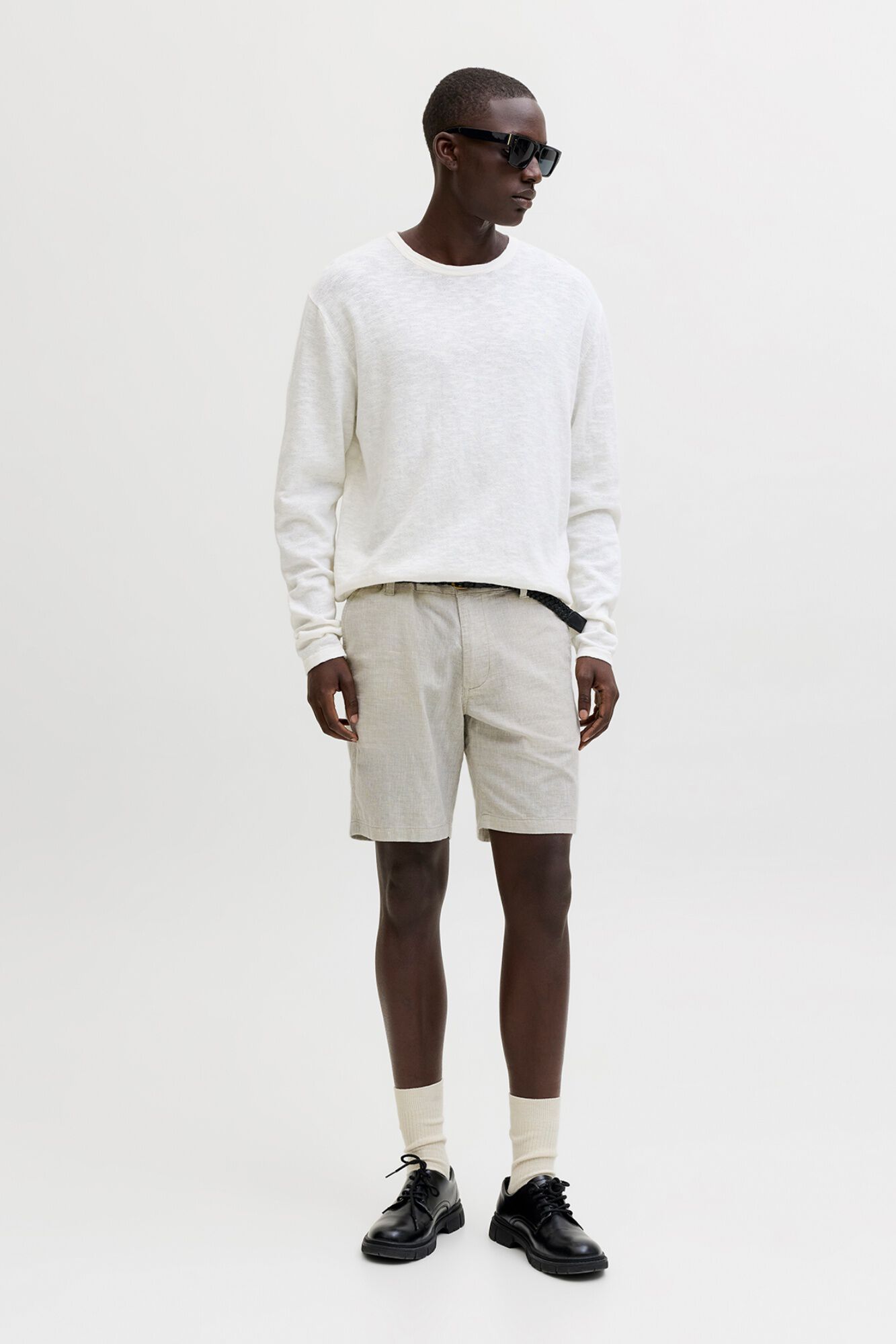 Jack & Jones Bermuda chino regular fit em linho