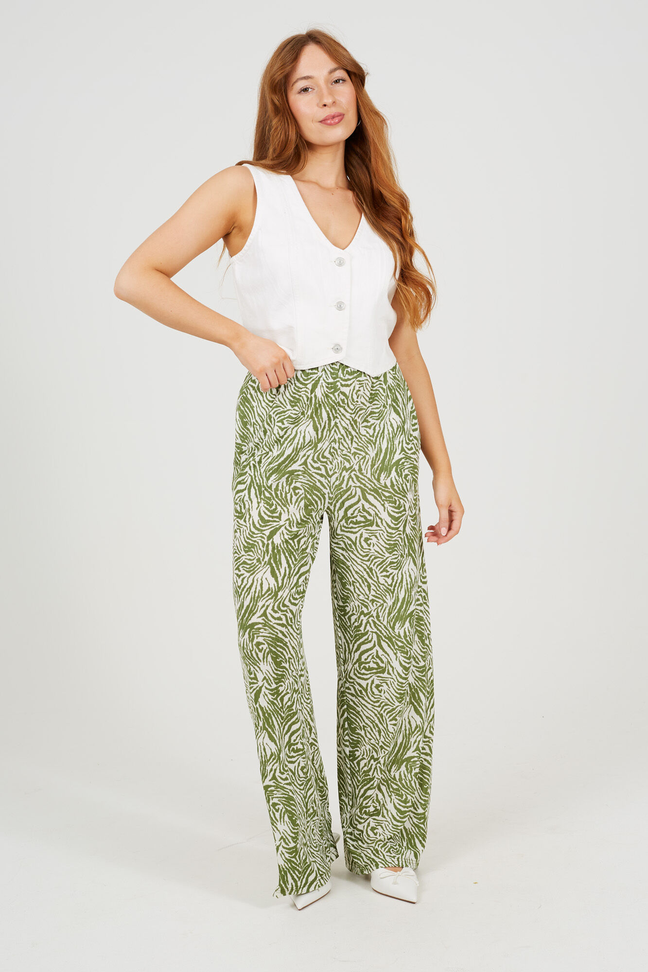 Brave Soul Pantal&oacute;n largo estampado