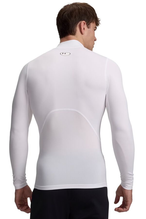 Under Armour Camiseta manga larga compresi&oacute;n blanco