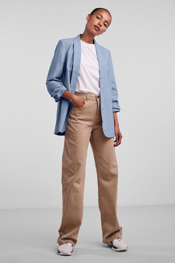 Pieces Americana manga 3/4 azul