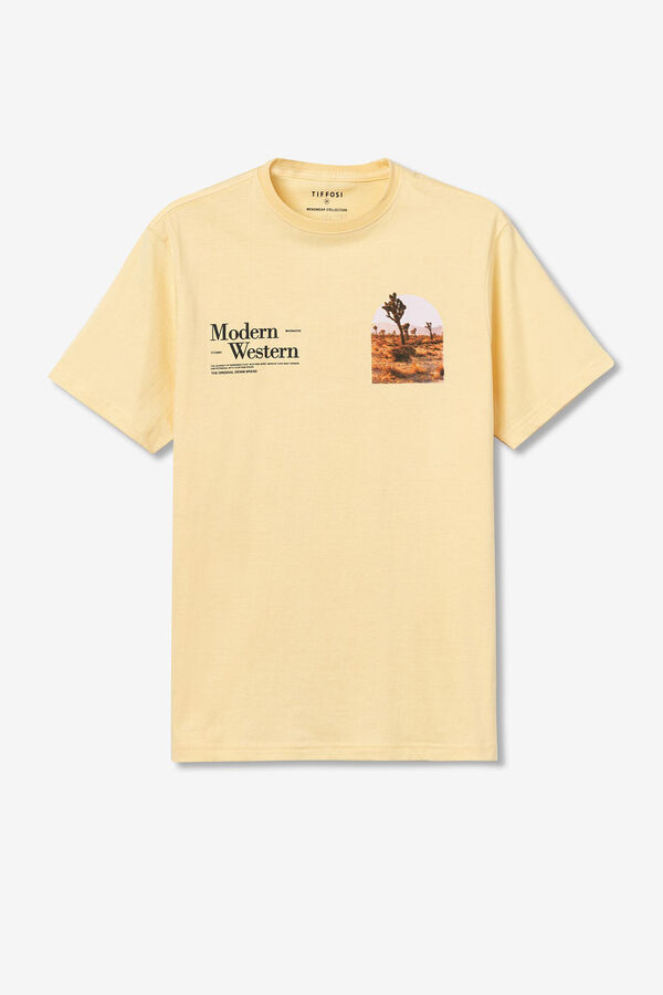 Tiffosi T-shirt estampada estampado