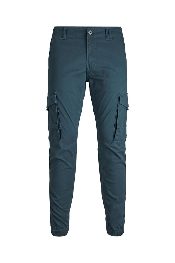 Jack & Jones Pantal&oacute;n cargo azul