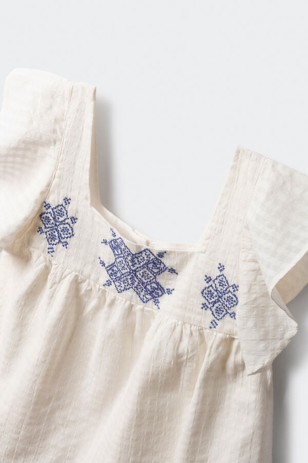 Springfield Kids Top bordados para ni&ntilde;a marr&oacute;n