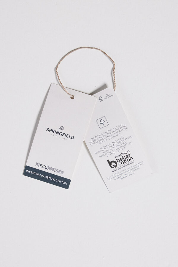 Springfield Camiseta &eacute;tnica estampado