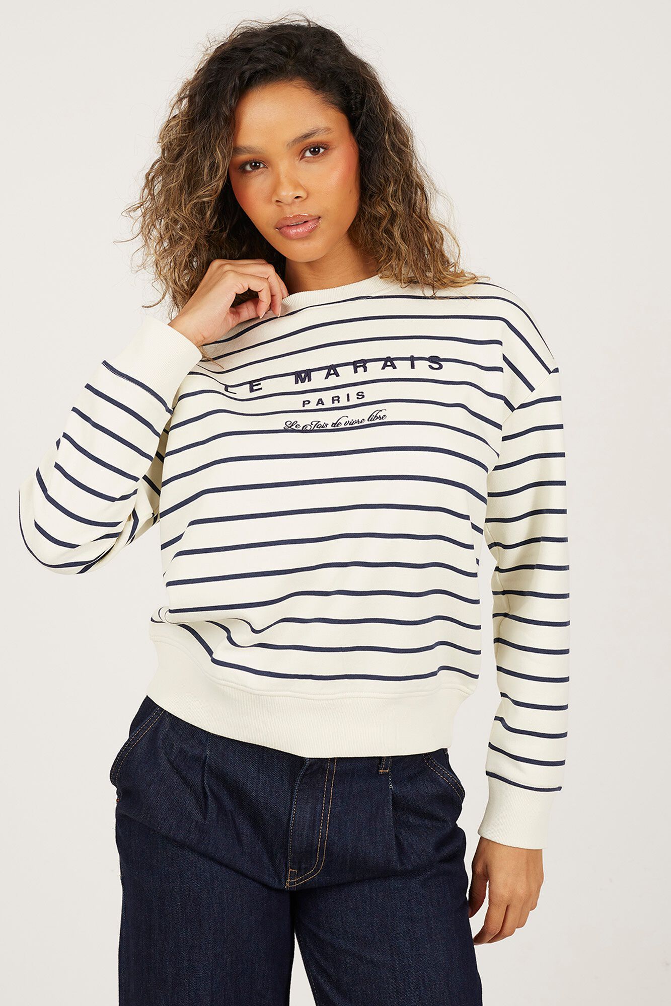 Brave Soul Sudadera cuello redondo