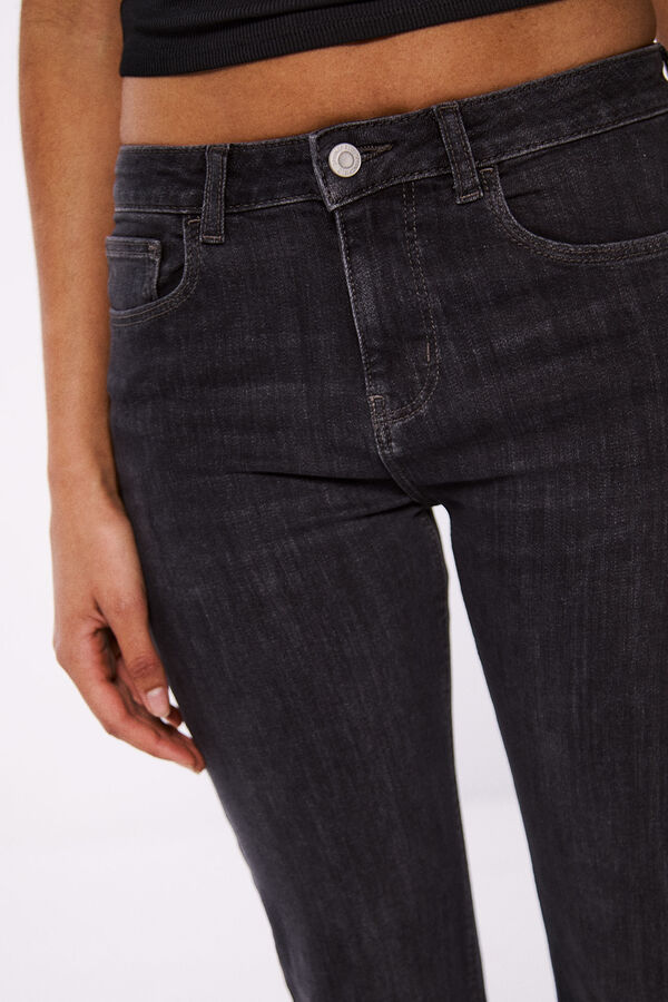 Springfield Jeans kick flare gris