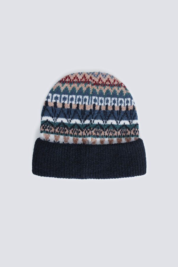 Springfield bon&eacute; jacquard azul